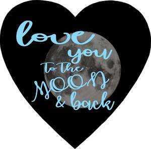 Black And White: HEAC BLUE MOON BACK