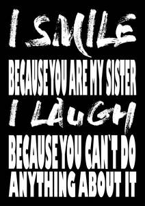 BW505 I SMILE / SISTER