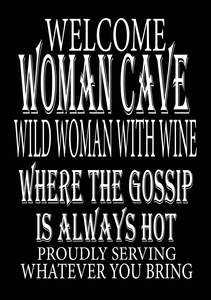 Black And White: BW601 WELCOME WOMEN CAVE