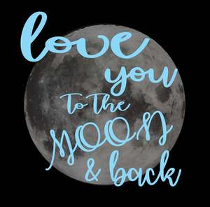BW143 LOVE YOU TO MOON BLUE
