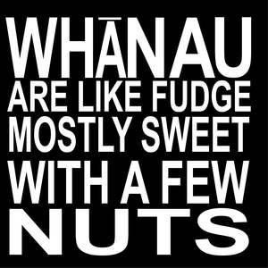 MBW164 WHANAU ARE LIKE FUDGE