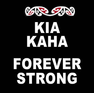 Maori English: NZH4D KIA KAHA CANDLE HOLDER