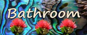 Area Signs: PAU42 BATHROOM POHUTAKAWA