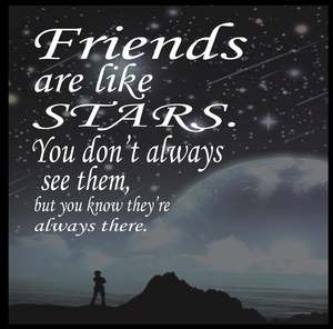 BW147 FRIENDS ARE LIKE STARS