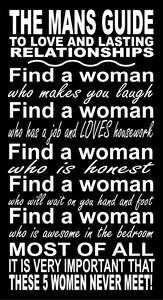 BW126 THE MANS GUIDE TO RELATIONSHIPS