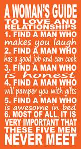 BO116 A WOMENS GUIDE TO LOVE AND RELATIONSHIPS