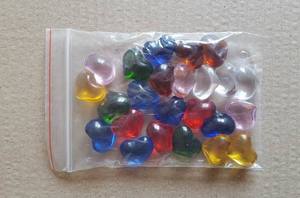 GLASS HEART 24 IN BOX