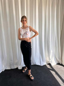 Volcom Coco Ho Tieback Cami White