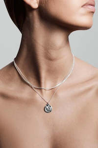 Womens Necklaces: Pilgrim Nomad Necklace - Silver Plated
