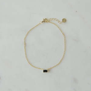 Sophie You Rock Bracelet Black Gold