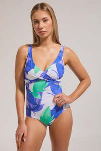 Womens Swimwear: Sea-Level Sublime Cross Front Multifit One Piece Cobalt