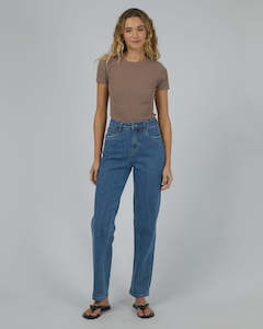 All Tops: Silent Theory Bella Tee Brown