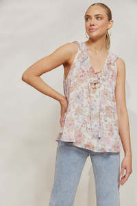Tanks Tees: Eb&Ive Sereno Tank - Paisley