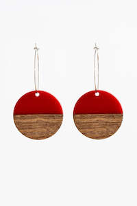 Stilen Erin Brick Red Earrings
