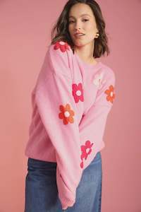 haven Delphi Jumper Chilli/Pink