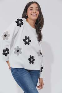 Haven Delphi Jumper White/Kohl