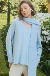 Isle of Mine Selene Jumper Sky