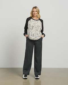 Et Alia Harlow Top Starry Night/Black