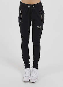 Loungewear: Federation Escape Trackie Sketch Black/White
