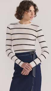 Staple The Label: Staple The Label Camille Stripe Knit Top
