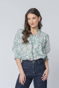 Leila Luca 1: Leila + Luca Encourage Top Sage Blossom