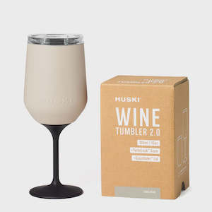 Huski Wine Tumbler 2.0 Sand Beige