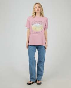 All About Eve Rocky Mountains Relaxed Tee Quartz Pink