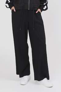 Seeking Lola Ric Rac Pants Black