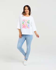Zafina Kate T-Shirt White