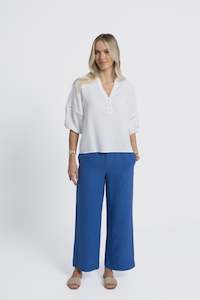 Shirts Blouses: Humidity Nixie Blouse White