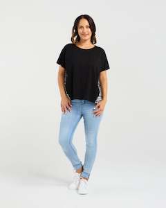 Shirts Blouses: Zafina Alice Top Black
