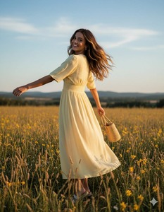 Moss Copenhagen: MSCH Jasmille Vlora Short Sleeve Dress Sundress