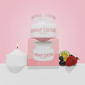 Home: Sunday Culture 250g Candle Berry Bergamont