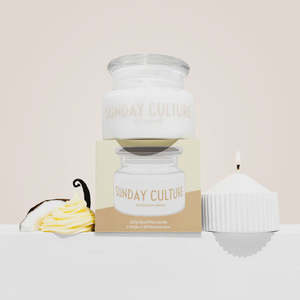 Home: Sunday Culture 250g Candle Buttercream Vanilla