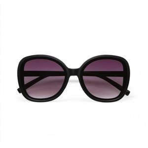 Sunglasses: Okkia Anna Black/Black Sunglasses