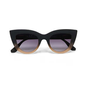 Okkia Claudia Black/Shaded Rose Sunglasses