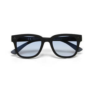 Sunglasses: Okkia Giovanni Classic Black/Blue Sunglasses