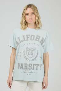 All About Eve Cali Relaxed Tee Light Blue