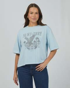 Silent Theory Original Eagle Tee Light Blue