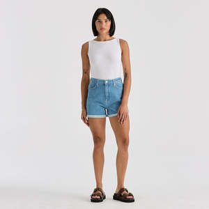 Riders By Lee Girlfriend Short Blue Utopia