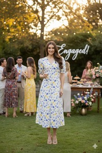 Sale: Seeking Lola Cheerful Dress Buttercup