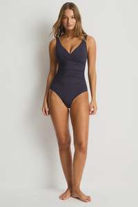 Sea Level Cross Front Multifit One Piece Night Sky