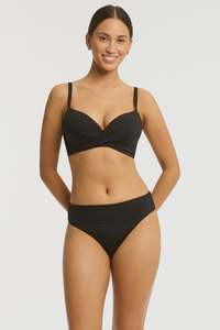 Sea Level Roll Band Pant Black