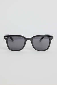 Sunglasses: Among The Brave Monaco Black Classic Sunglasses