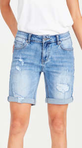 All Bottoms: Junkfood Della Shorts Blue