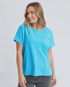 Foxwood Allison Tee Aqua