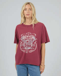 All About Eve: All About Eve Old West Era Tee Wine