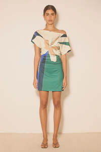 Sale: Mon Renn Desert Flower Mini Dress