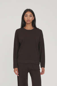 Huffer Neve Crew Chestnut