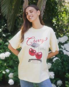 All About Eve Pippa Relaxed Tee Yellow